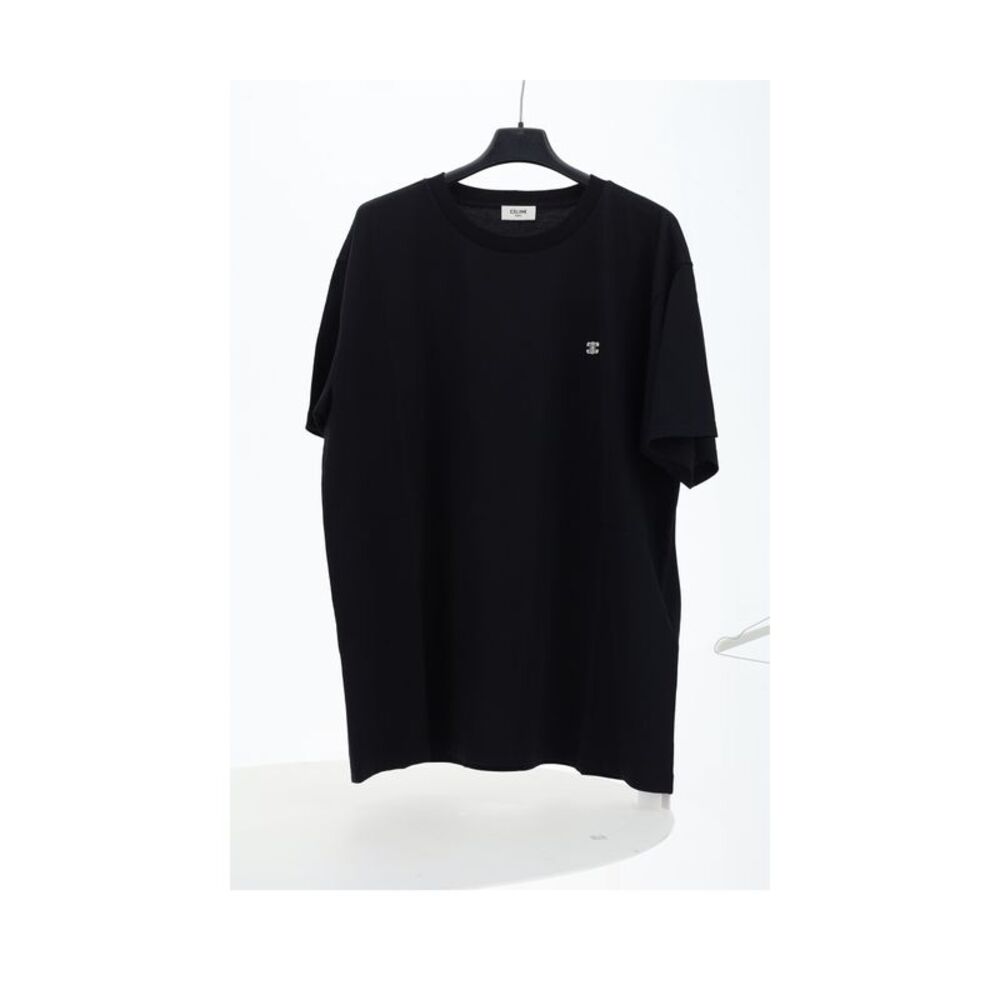 Celine Men T-Shirt Loose Triomphe